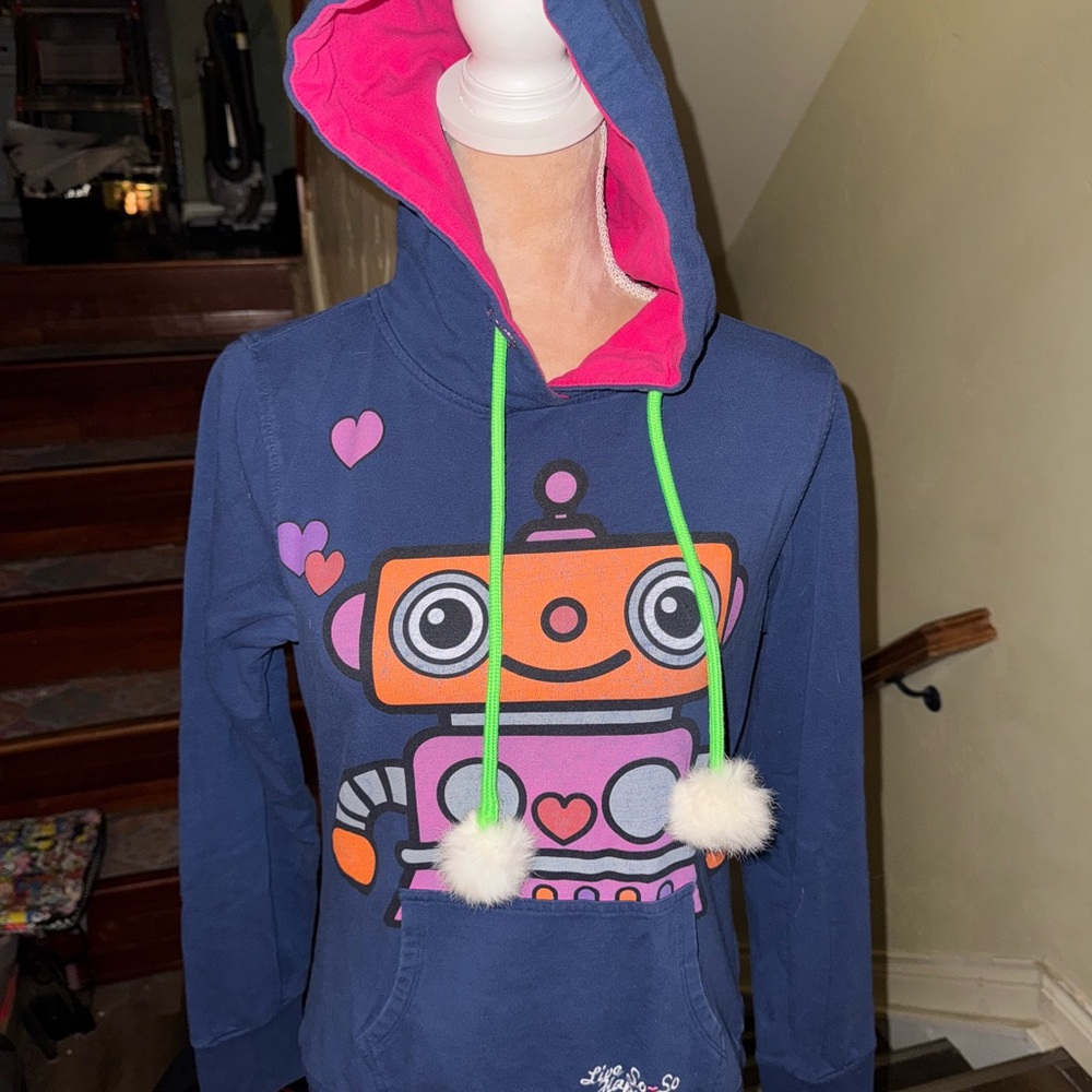 So So Happy rare vintage hoodie